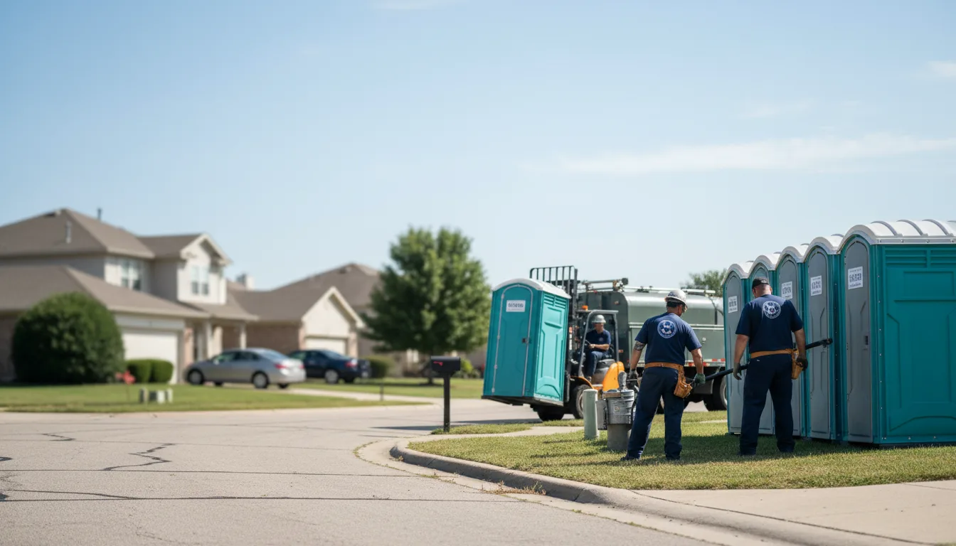 Porta Potty Rental in Poynor, TX near me